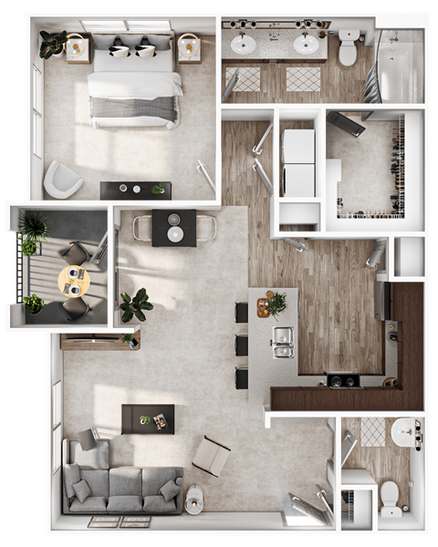 1550 Crescent Pointe Pkwy 1-2 Beds Apartment for Rent - Photo Gallery 48